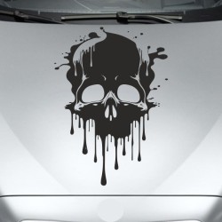 Aufkleber Auto Totenkopf Schädel Skull Bones Böse Cappy Gangster Zylinder Rosen Blumen Blüten Gentleman DJ Rock Punisher