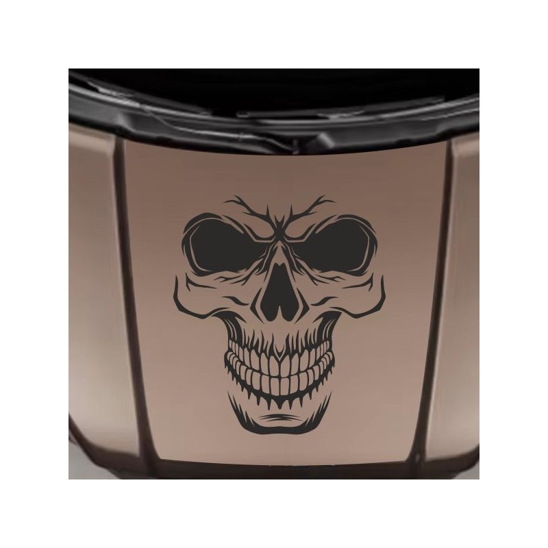 Aufkleber Auto Totenkopf Schädel Skull Bones Böse Cappy Gangster Zylinder Rosen Blumen Blüten Gentleman DJ Rock Punisher