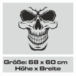 Aufkleber Auto Totenkopf Schädel Skull Bones Böse Cappy Gangster Zylinder Rosen Blumen Blüten Gentleman DJ Rock Punisher