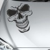 Aufkleber Auto Totenkopf Schädel Skull Bones Böse Cappy Gangster Zylinder Rosen Blumen Blüten Gentleman DJ Rock Punisher