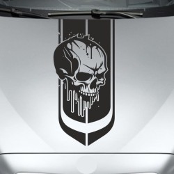 Aufkleber Auto Totenkopf Schädel Skull Bones Böse Cappy Gangster Zylinder Rosen Blumen Blüten Gentleman DJ Rock Punisher