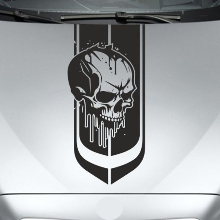 Aufkleber Auto Totenkopf Schädel Skull Bones Böse Cappy Gangster Zylinder Rosen Blumen Blüten Gentleman DJ Rock Punisher