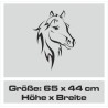Aufkleber Auto Pferd Fohlen Stute Hengst Hufeisen Glück Spruch Dekor Stall Pferdehof Reiten Sport Familie Ponny Kinder Sticker