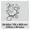Aufkleber Auto Pferd Fohlen Stute Hengst Hufeisen Glück Spruch Dekor Stall Pferdehof Reiten Sport Familie Ponny Kinder Sticker