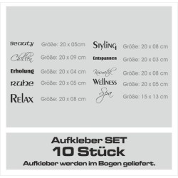 Wandaufkleber Wandtattoo Aufkleber Wand Tattoo Bad Wellness Oase Lounge Relax Spa Erholung Delphin Wasser Meer Blumen Ranke