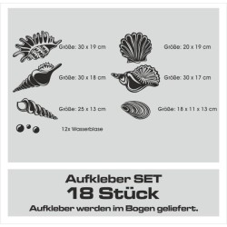 Wandaufkleber Wandtattoo Aufkleber Wand Tattoo Bad Wellness Oase Lounge Relax Spa Erholung Delphin Wasser Meer Blumen Ranke