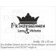 Geschwister TWINS Babyaufkleber Auto Aufkleber Krone Prinzessinen  + 2x  Wunschname  Baby on Tour on Board Farbe & Namen wählbar