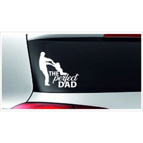Baby on Tour "the perfect DAD" Papa + KIND  Babyaufkleber Auto Aufkleber  on Board Sticker  Farbe wählbar