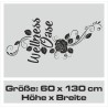 Wandaufkleber Wandtattoo Aufkleber Wand Tattoo Bad Wellness Oase Lounge Relax Spa Erholung Delphin Wasser Meer Blumen Ranke