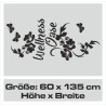 Wandaufkleber Wandtattoo Aufkleber Wand Tattoo Bad Wellness Oase Lounge Relax Spa Erholung Delphin Wasser Meer Blumen Ranke