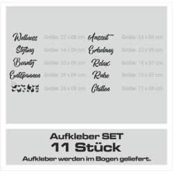 Wandaufkleber Wandtattoo Aufkleber Wand Tattoo Bad Wellness Oase Lounge Relax Spa Erholung Delphin Wasser Meer Blumen Ranke