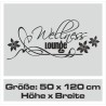 Wandaufkleber Wandtattoo Aufkleber Wand Tattoo Bad Wellness Oase Lounge Relax Spa Erholung Delphin Wasser Meer Blumen Ranke