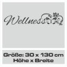 Wandaufkleber Wandtattoo Aufkleber Wand Tattoo Bad Wellness Oase Lounge Relax Spa Erholung Delphin Wasser Meer Blumen Ranke