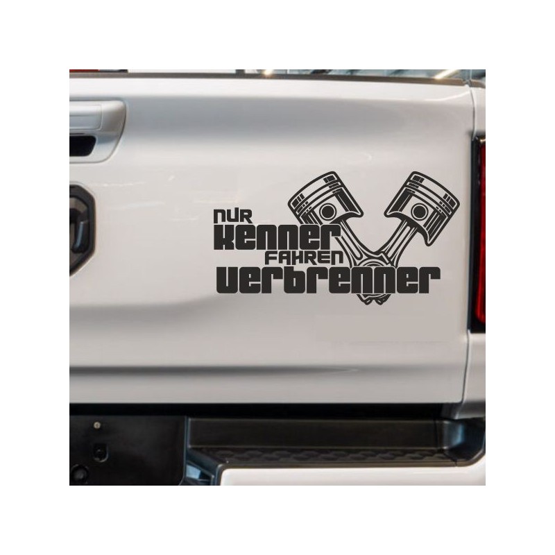 Aufkleber Auto Car Style Tattoo Fun Spruch Verbrenner Penner Kolben Diesel Benzin - kein Strom Elektro - E Aufkleber Auto Car Style Tattoo Fun Spruch Verbrenner Penner Kolben Diesel Benzin - kein Strom Elektro - E