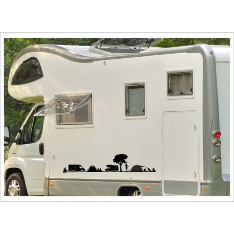 Aufkleber Wohnmobil Wohnwagen Auto Zelten Camping Urlaub Caravan WOMA  Wohnmobil - Der Dekor Aufkleber Shop