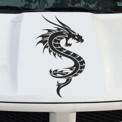 Aufkleber Auto Motorhaube Car Style Tuning Drache Tribal Dekor Rosen Blumen Schmetteringe Tattoo´s Fun Comic Flower Tiere