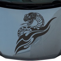 Aufkleber Auto Motorhaube Car Style Tuning Drache Tribal Dekor Rosen Blumen Schmetteringe Tattoo´s Fun Comic Flower Tiere