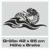 Aufkleber Auto Motorhaube Car Style Tuning Drache Tribal Dekor Rosen Blumen Schmetteringe Tattoo´s Fun Comic Flower Tiere