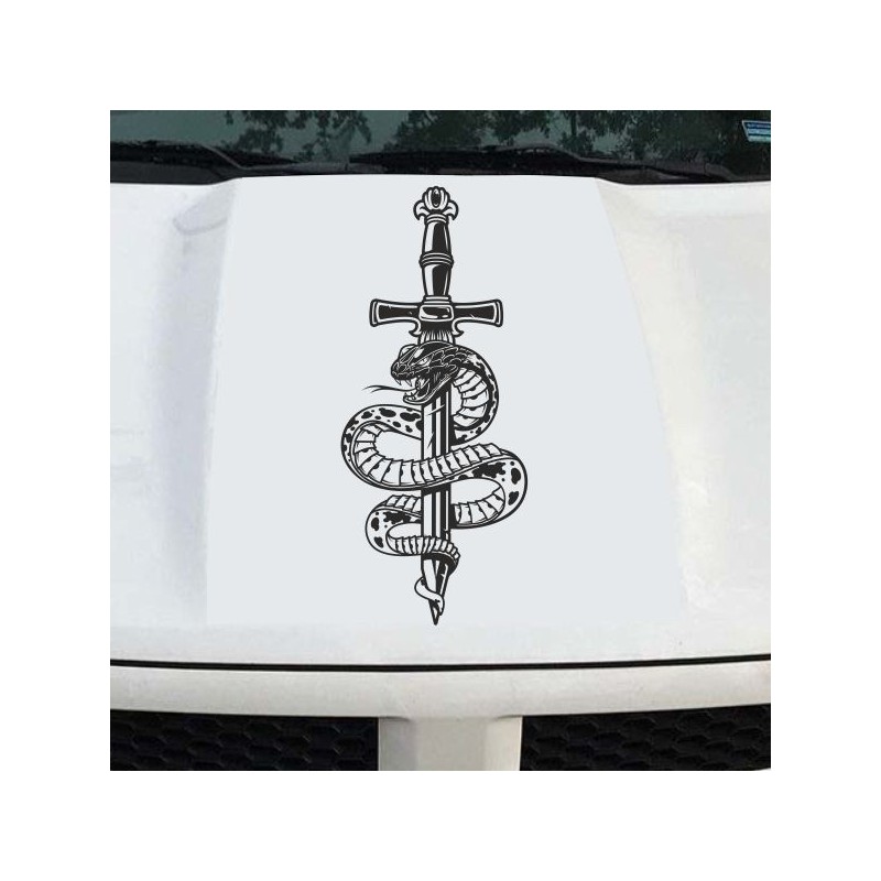 Aufkleber Auto Motorhaube Car Style Tuning Drache Tribal Dekor Rosen Blumen Schmetteringe Tattoo´s Fun Comic Flower Tiere