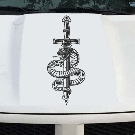 Aufkleber Auto Motorhaube Car Style Tuning Drache Tribal Dekor Rosen Blumen Schmetteringe Tattoo´s Fun Comic Flower Tiere