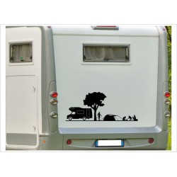 Aufkleber Wohnmobil Wohnwagen Auto Zelten Camping  Caravan WOMA Wohnmobil