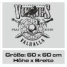 Aufkleber Auto Car Wikinger Viking Wölfe Wolf Runen Schwert Schild Rabe Runen Odin Odin´s Wölfe Böse Kette Valhalla Walhalla