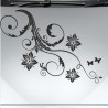 Aufkleber Auto Motorhaube Car Style Tuning Drache Tribal Dekor Rosen Blumen Schmetteringe Tattoo´s Fun Comic Flower Tiere