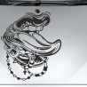 Aufkleber Auto Motorhaube Car Style Tuning Drache Tribal Dekor Rosen Blumen Schmetteringe Tattoo´s Fun Comic Flower Tiere