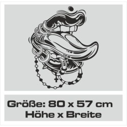 Aufkleber Auto Motorhaube Car Style Tuning Drache Tribal Dekor Rosen Blumen Schmetteringe Tattoo´s Fun Comic Flower Tiere