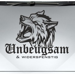 Aufkleber Auto Car Wikinger Viking Wölfe Wolf Runen Schwert Schild Rabe Runen Odin Odin´s Wölfe Böse Kette Valhalla Walhalla