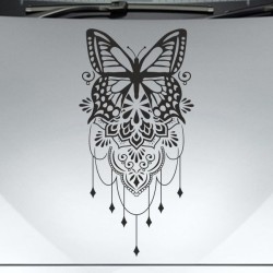 Aufkleber Auto Motorhaube Car Style Tuning Drache Tribal Dekor Rosen Blumen Schmetteringe Tattoo´s Fun Comic Flower Tiere