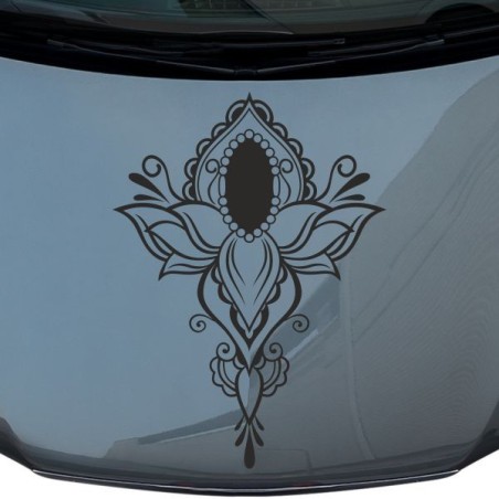 Aufkleber Auto Motorhaube Car Style Tuning Drache Tribal Dekor Rosen Blumen Schmetteringe Tattoo´s Fun Comic Flower Tiere
