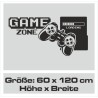 Wandaufkleber Wandtattoo Aufkleber Wand Tattoo Sticker Gamer Game Spiel Konsole Zocken Spielen Game Over Eat Sleep Repeat Level