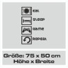 Wandaufkleber Wandtattoo Aufkleber Wand Tattoo Sticker Gamer Game Spiel Konsole Zocken Spielen Game Over Eat Sleep Repeat Level