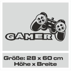 Wandaufkleber Wandtattoo Aufkleber Wand Tattoo Sticker Gamer Game Spiel Konsole Zocken Spielen Game Over Eat Sleep Repeat Level