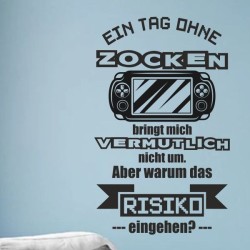 Wandaufkleber Wandtattoo Aufkleber Wand Tattoo Sticker Gamer Game Spiel Konsole Zocken Spielen Game Over Eat Sleep Repeat Level