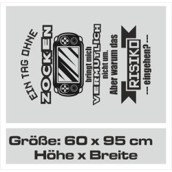 Wandaufkleber Wandtattoo Aufkleber Wand Tattoo Sticker Gamer Game Spiel Konsole Zocken Spielen Game Over Eat Sleep Repeat Level