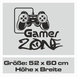 Wandaufkleber Wandtattoo Aufkleber Wand Tattoo Sticker Gamer Game Spiel Konsole Zocken Spielen Game Over Eat Sleep Repeat Level