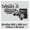 Wandaufkleber Wandtattoo Aufkleber Wand Tattoo Sticker Gamer Game Spiel Konsole Zocken Spielen Game Over Eat Sleep Repeat Level