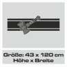Aufkleber Auto Car Wikinger Viking Wölfe Wolf Runen Schwert Schild Rabe Runen Odin Odin´s Wölfe Böse Kette Valhalla Walhalla
