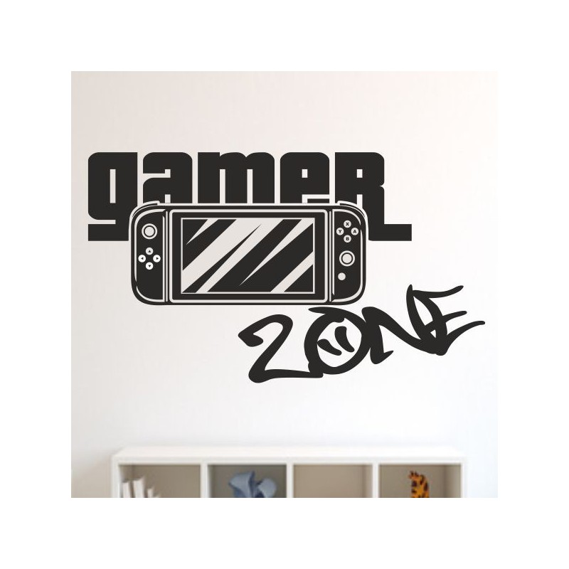 Wandaufkleber Wandtattoo Aufkleber Wand Tattoo Sticker Gamer Game Spiel Konsole Zocken Spielen Game Over Eat Sleep Repeat Level