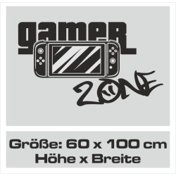 Wandaufkleber Wandtattoo Aufkleber Wand Tattoo Sticker Gamer Game Spiel Konsole Zocken Spielen Game Over Eat Sleep Repeat Level