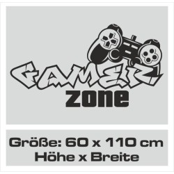 Wandaufkleber Wandtattoo Aufkleber Wand Tattoo Sticker Gamer Game Spiel Konsole Zocken Spielen Game Over Eat Sleep Repeat Level