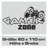 Wandaufkleber Wandtattoo Aufkleber Wand Tattoo Sticker Gamer Game Spiel Konsole Zocken Spielen Game Over Eat Sleep Repeat Level
