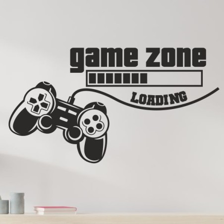 Wandaufkleber Wandtattoo Aufkleber Wand Tattoo Sticker Gamer Game Spiel Konsole Zocken Spielen Game Over Eat Sleep Repeat Level