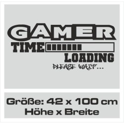 Wandaufkleber Wandtattoo Aufkleber Wand Tattoo Sticker Gamer Game Spiel Konsole Zocken Spielen Game Over Eat Sleep Repeat Level