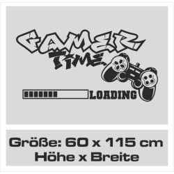 Wandaufkleber Wandtattoo Aufkleber Wand Tattoo Sticker Gamer Game Spiel Konsole Zocken Spielen Game Over Eat Sleep Repeat Level