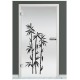 Glas Dekor Aufkleber Asia Bambus Baum Blüte Tribal Tattoo Fenster, Lack & Glas