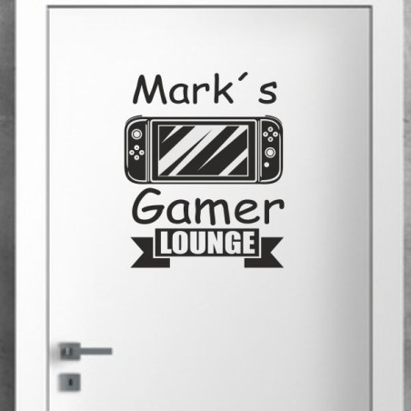 Wandaufkleber Wandtattoo Aufkleber Wand Tattoo Sticker Gamer Game Spiel Konsole Zocken Spielen Game Over Eat Sleep Repeat Level