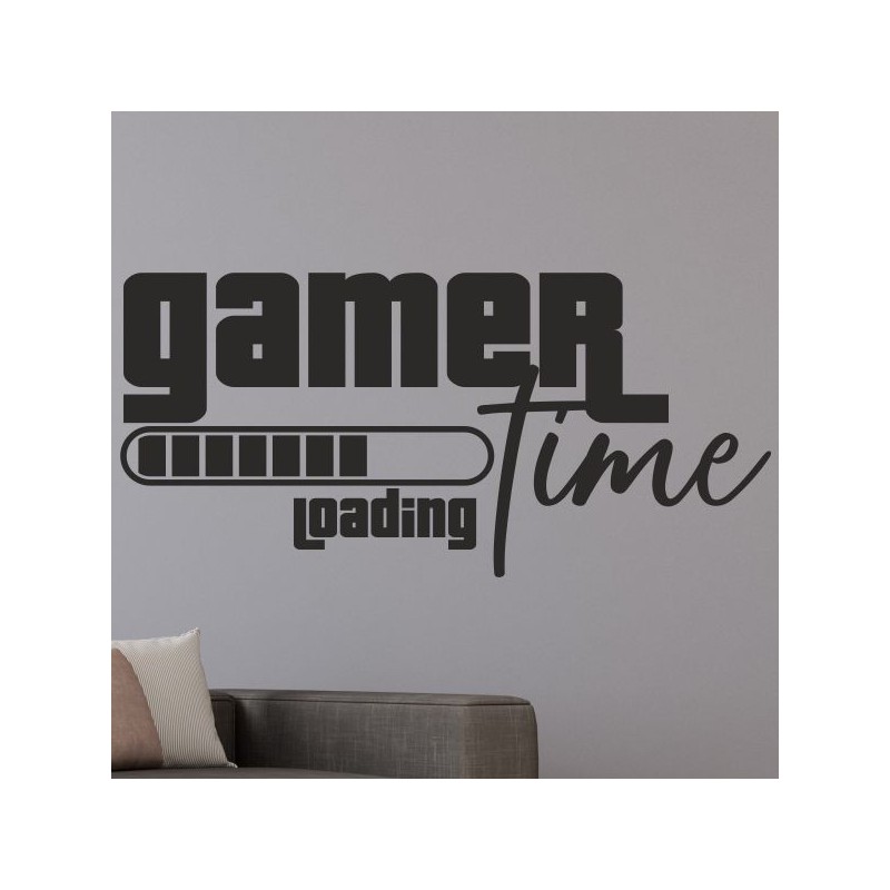 Wandaufkleber Wandtattoo Aufkleber Wand Tattoo Sticker Gamer Game Spiel Konsole Zocken Spielen Game Over Eat Sleep Repeat Level